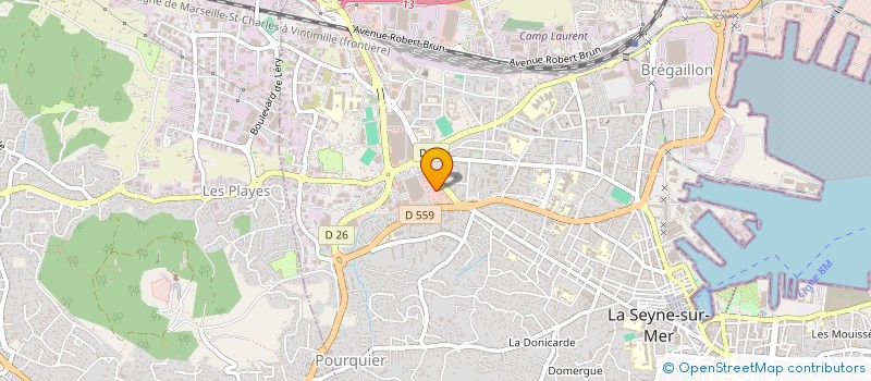 localisation de l'entreprise MONSIEUR LAURENT QUAGLIATI à LA SEYNE-SUR-MER