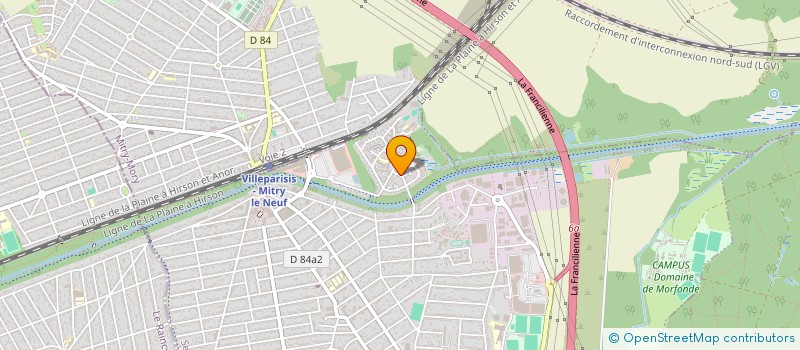 localisation de l'entreprise MONSIEUR LAURENT QUARTIER  VILLEPARISIS