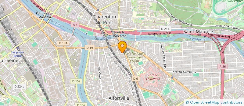 localisation de l'entreprise MONSIEUR LAURENT QUEDEVILLE à MAISONS-ALFORT
