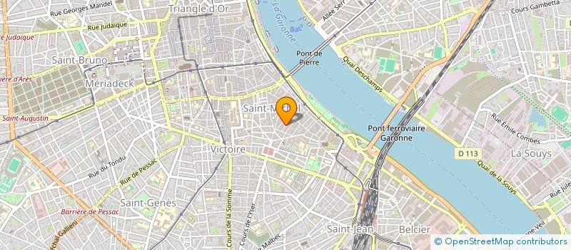 localisation de l'entreprise MONSIEUR LAURENT QUENNESSON  BORDEAUX