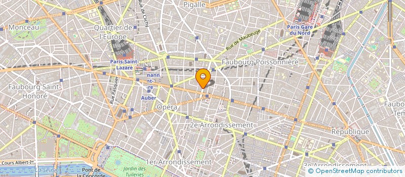 localisation de l'entreprise MONSIEUR LAURENT QUETTY  PARIS