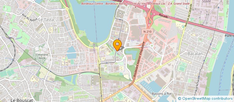 localisation de l'entreprise MONSIEUR LAURENT QUEYRUT  BORDEAUX