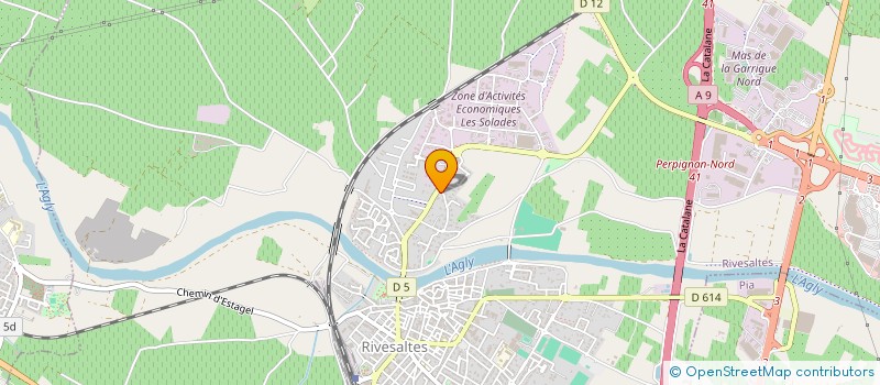 localisation de l'entreprise MONSIEUR LAURENT QUIBEN  SALSES-LE-CHATEAU