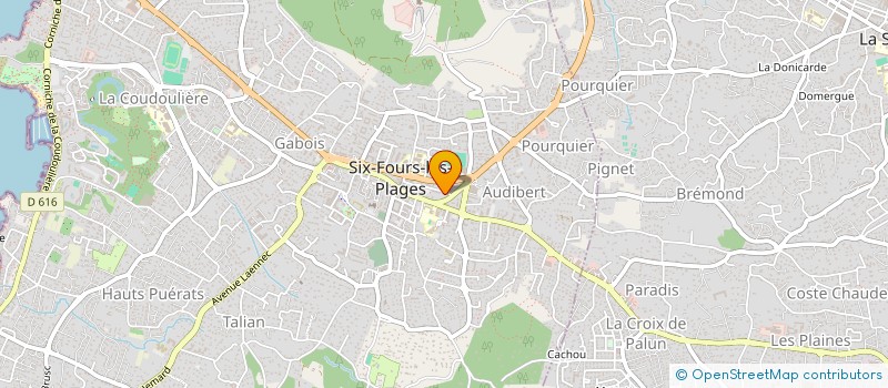 localisation de l'entreprise MONSIEUR LAURENT QUIN à SIX-FOURS-LES-PLAGES