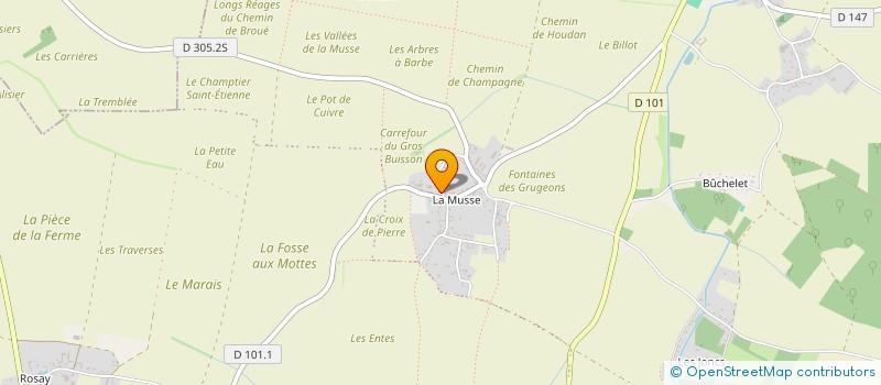 localisation de l'entreprise MONSIEUR LAURENT QUIN à BOUTIGNY-PROUAIS