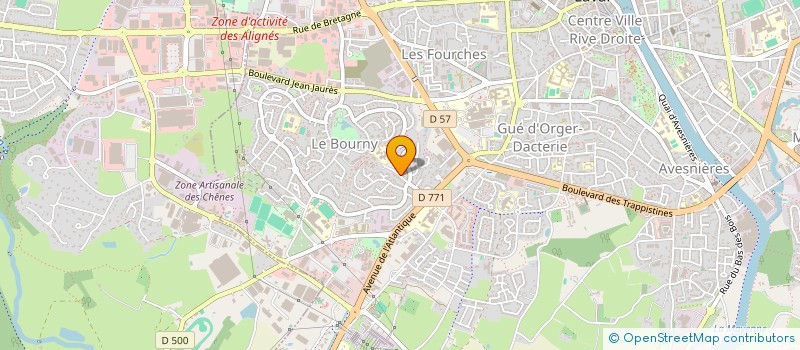 localisation de l'entreprise MONSIEUR LAURENT QUINTIN à LAVAL