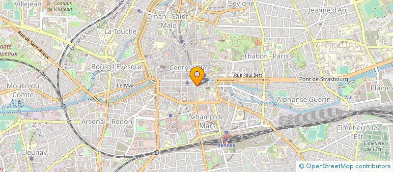 localisation de l'entreprise MONSIEUR LAURENT QUINTON  RENNES