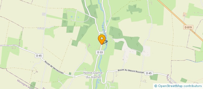 localisation de l'entreprise MONSIEUR LAURENT RABIN  NOTRE-DAME-DU-HAMEL