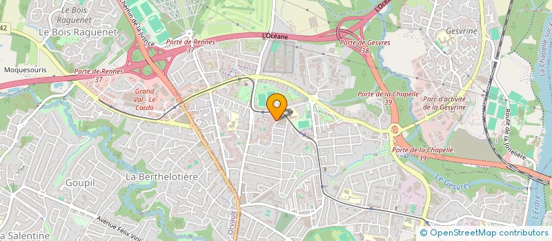 localisation de l'entreprise MONSIEUR LAURENT RABOTEAU à NANTES
