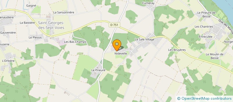 localisation de l'entreprise MONSIEUR LAURENT RABOUIN à GENNES-VAL-DE-LOIRE