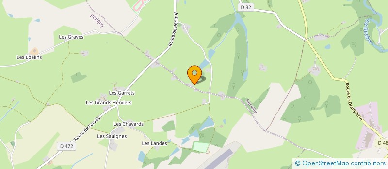 localisation de l'entreprise MONSIEUR LAURENT RABOUTOT  SERVILLY