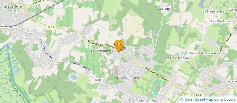 localisation de l'entreprise MONSIEUR LAURENT RAGON  SAINT-AIGNAN-GRANDLIEU