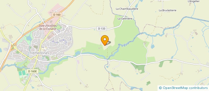 localisation de l'entreprise MONSIEUR LAURENT RAIMBAULT à TREMENTINES