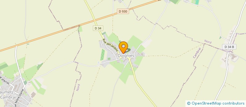 localisation de l'entreprise MONSIEUR LAURENT RAMETTE à DOIGNIES