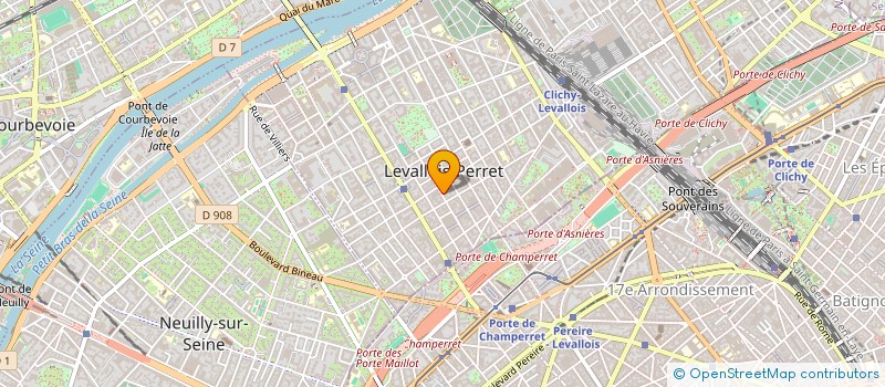 localisation de l'entreprise MONSIEUR LAURENT RAMON à LEVALLOIS-PERRET