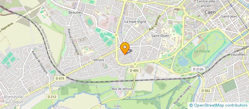 localisation de l'entreprise MONSIEUR LAURENT RAULD à CAEN
