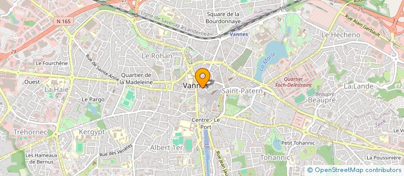 localisation de l'entreprise MONSIEUR LAURENT RAYNAUD à VANNES