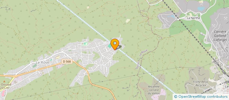 localisation de l'entreprise MONSIEUR LAURENT REAULT  LE ROVE