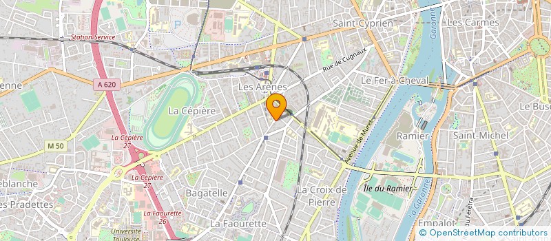 localisation de l'entreprise MONSIEUR LAURENT REDOULES à TOULOUSE