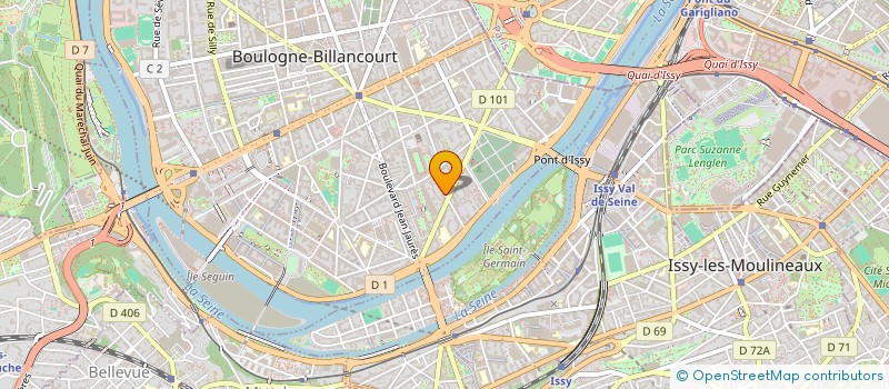 localisation de l'entreprise MONSIEUR LAURENT REGNAULT DE BEAUCARON à BOULOGNE-BILLANCOURT