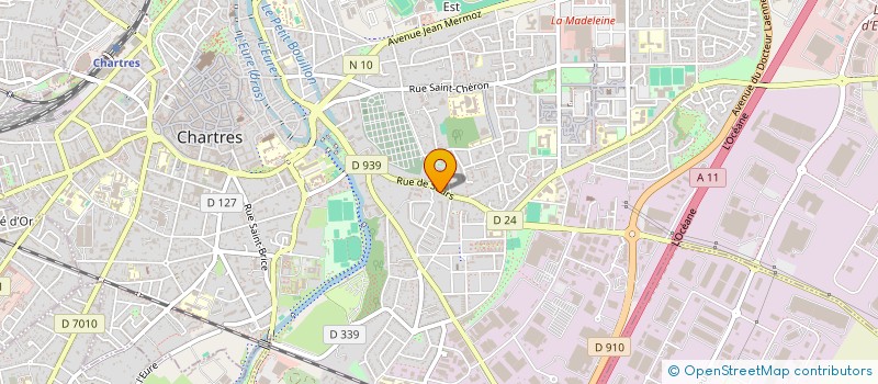 localisation de l'entreprise MONSIEUR LAURENT REGNIER à CHARTRES