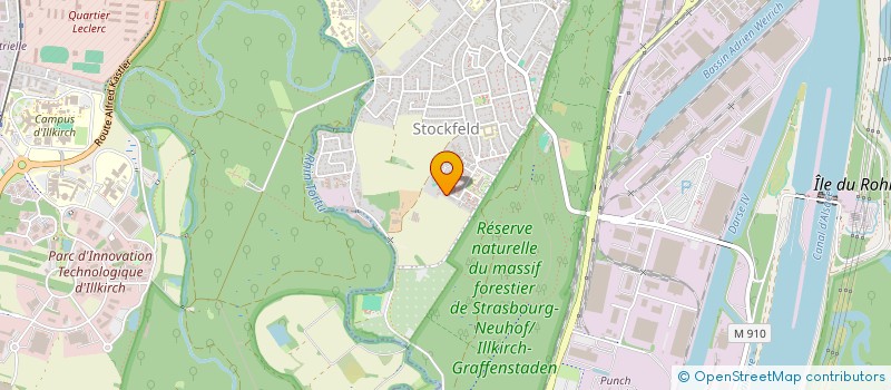 localisation de l'entreprise MONSIEUR LAURENT REIMINGER à STRASBOURG