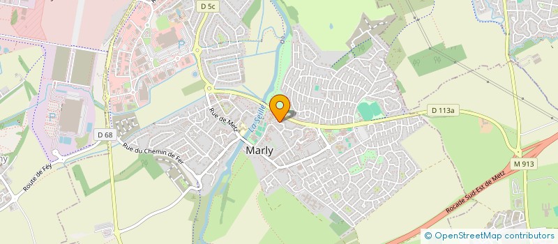 localisation de l'entreprise MONSIEUR LAURENT REMY  MARLY