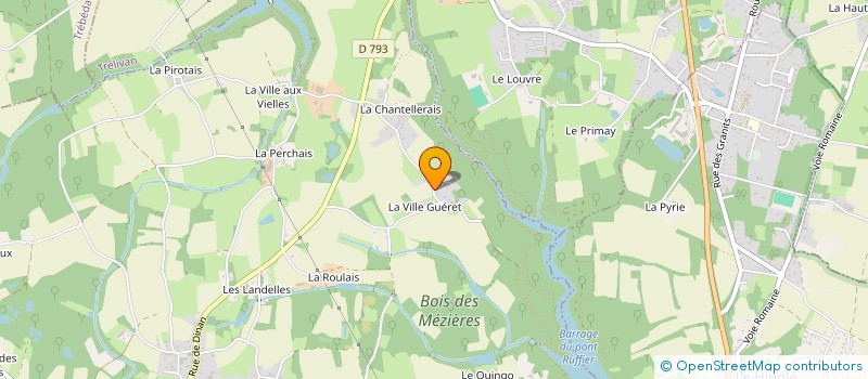 localisation de l'entreprise MONSIEUR LAURENT RENAULT à BRUSVILY