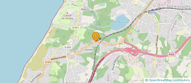 localisation de l'entreprise MONSIEUR LAURENT RENOU  BENESSE-MAREMNE