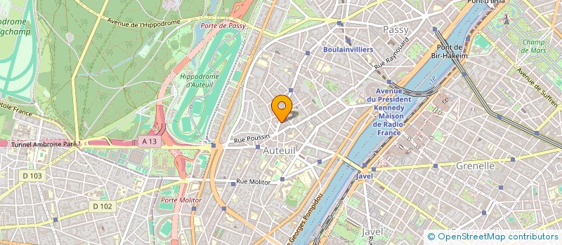 localisation de l'entreprise MONSIEUR LAURENT RENUCCI  PARIS