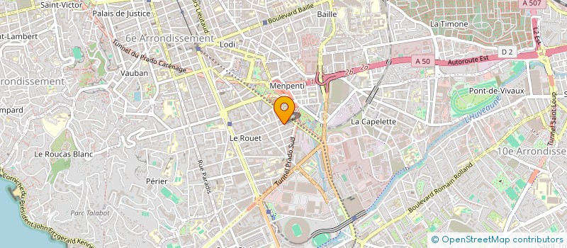 localisation de l'entreprise MONSIEUR LAURENT REOULET à MARSEILLE