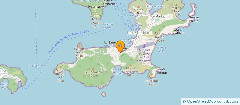 localisation de l'entreprise MONSIEUR LAURENT RETAILLEAU à TERRE-DE-HAUT