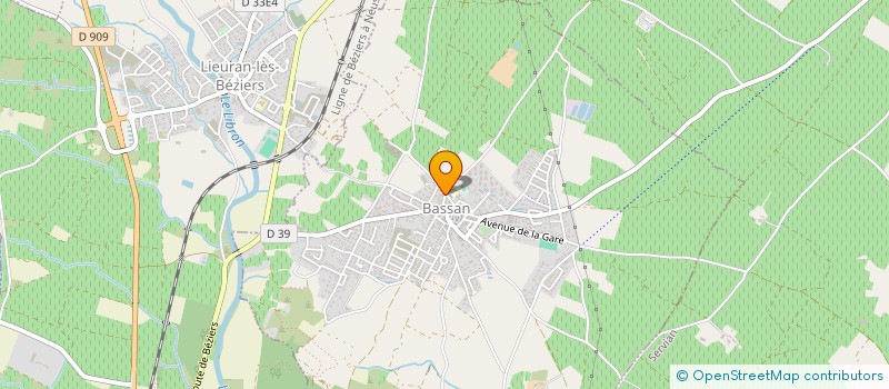 localisation de l'entreprise MONSIEUR LAURENT REYNIER  BASSAN