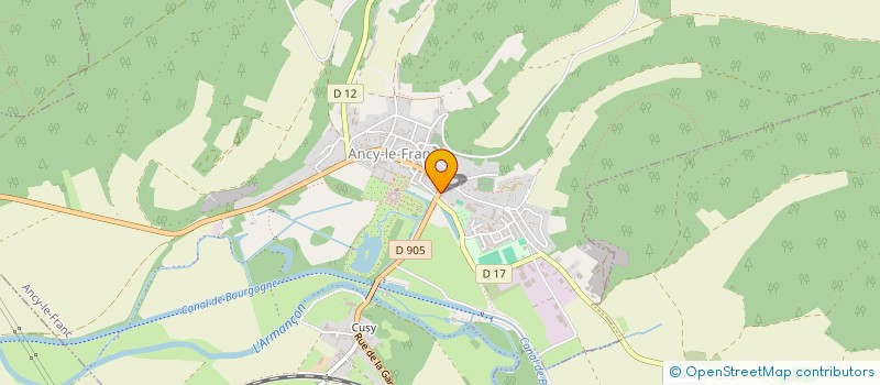 localisation de l'entreprise MONSIEUR LAURENT RIBET à ARGENTEUIL-SUR-ARMANCON