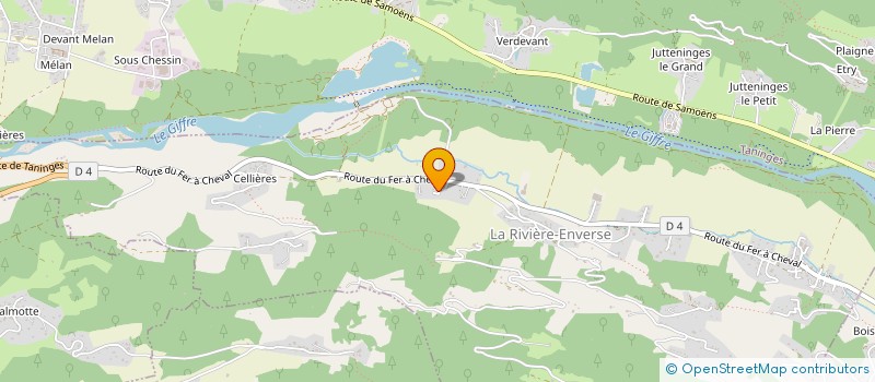 localisation de l'entreprise MONSIEUR LAURENT RICHARD à ARACHES-LA-FRASSE