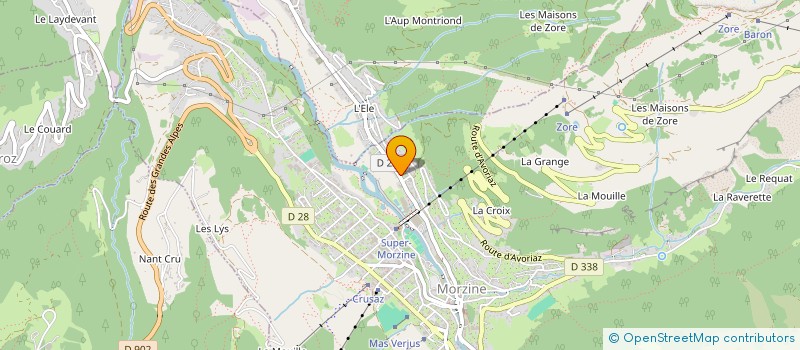 localisation de l'entreprise MONSIEUR LAURENT RICHARD à MORZINE