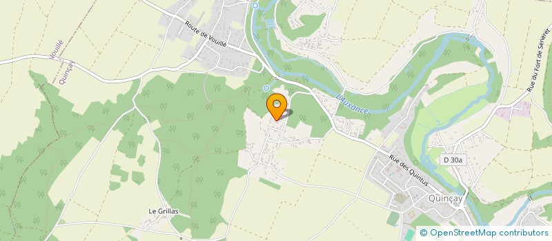 localisation de l'entreprise MONSIEUR LAURENT RICHERT  QUINCAY