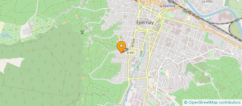 localisation de l'entreprise MONSIEUR LAURENT RIDOUX  EPERNAY