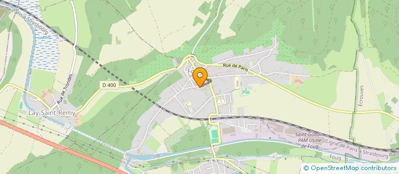 localisation de l'entreprise MONSIEUR LAURENT RIDOZ  FOUG