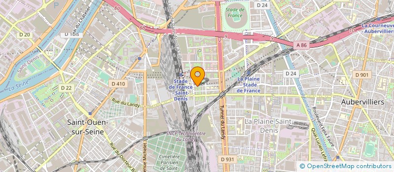 localisation de l'entreprise MONSIEUR LAURENT RIES  SAINT-DENIS