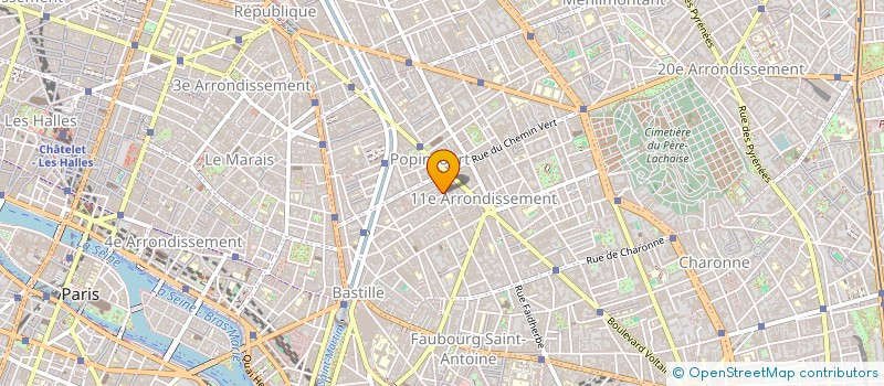 localisation de l'entreprise MONSIEUR LAURENT RIGALDIES à PARIS