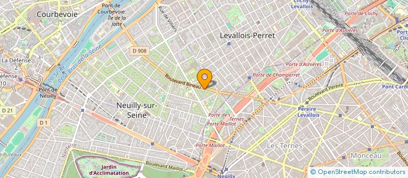 localisation de l'entreprise MONSIEUR LAURENT RIGLET à NEUILLY-SUR-SEINE