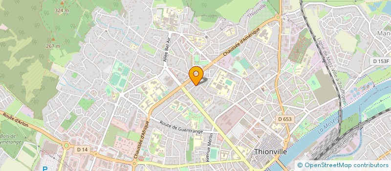 localisation de l'entreprise MONSIEUR LAURENT RINGLER à THIONVILLE