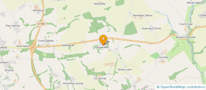 localisation de l'entreprise MONSIEUR LAURENT RIOUAL  GOURIN