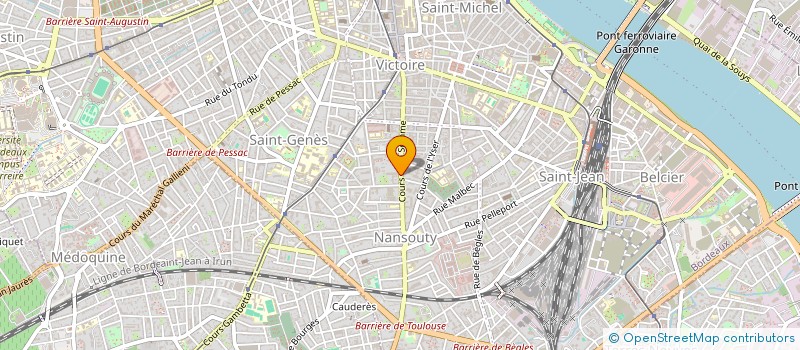 localisation de l'entreprise MONSIEUR LAURENT RIVIERE  BORDEAUX