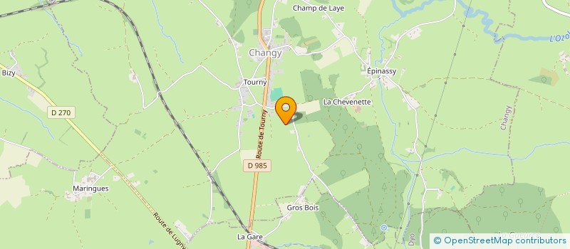 localisation de l'entreprise MONSIEUR LAURENT RIZET  BARON