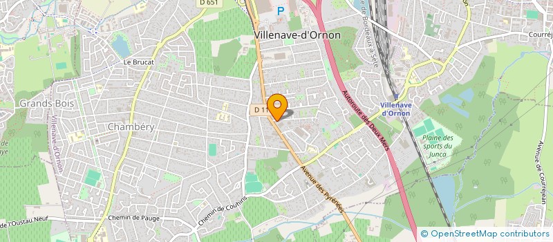 localisation de l'entreprise MONSIEUR LAURENT RIZO  VILLENAVE-D'ORNON