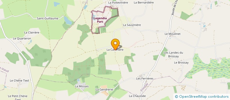 localisation de l'entreprise MONSIEUR LAURENT ROBART à FROSSAY