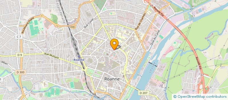 localisation de l'entreprise MONSIEUR LAURENT ROBERT  ROANNE