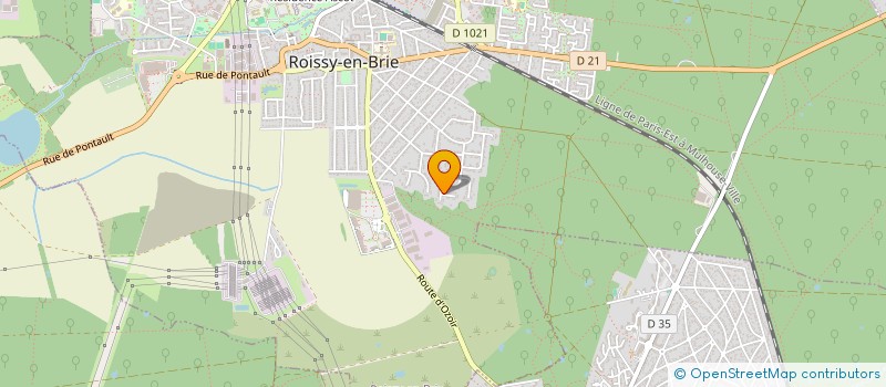 localisation de l'entreprise MONSIEUR LAURENT ROBERT  ROISSY-EN-BRIE